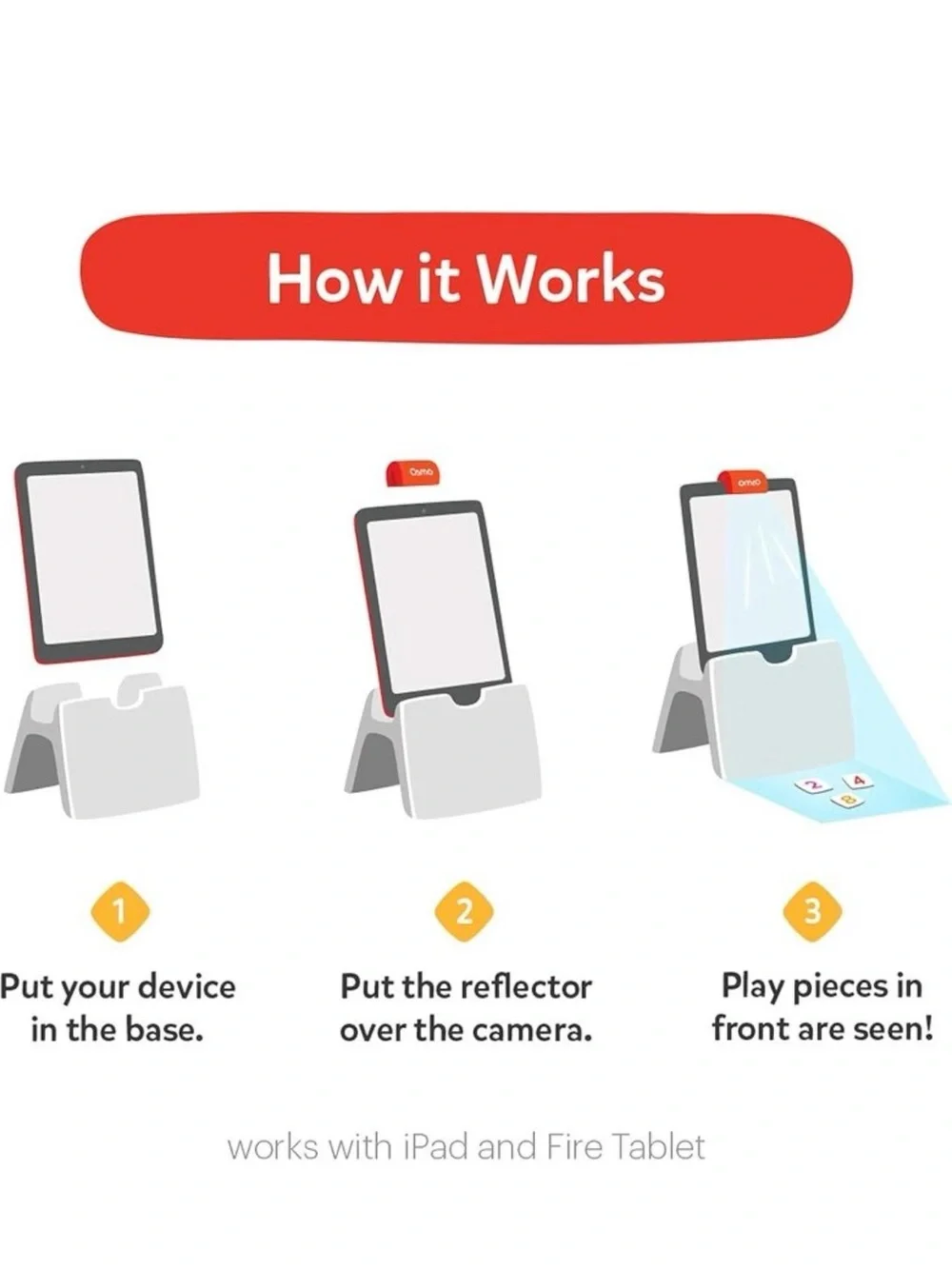 Osmo Pizza Co. Interactive Learning Game - Orange
